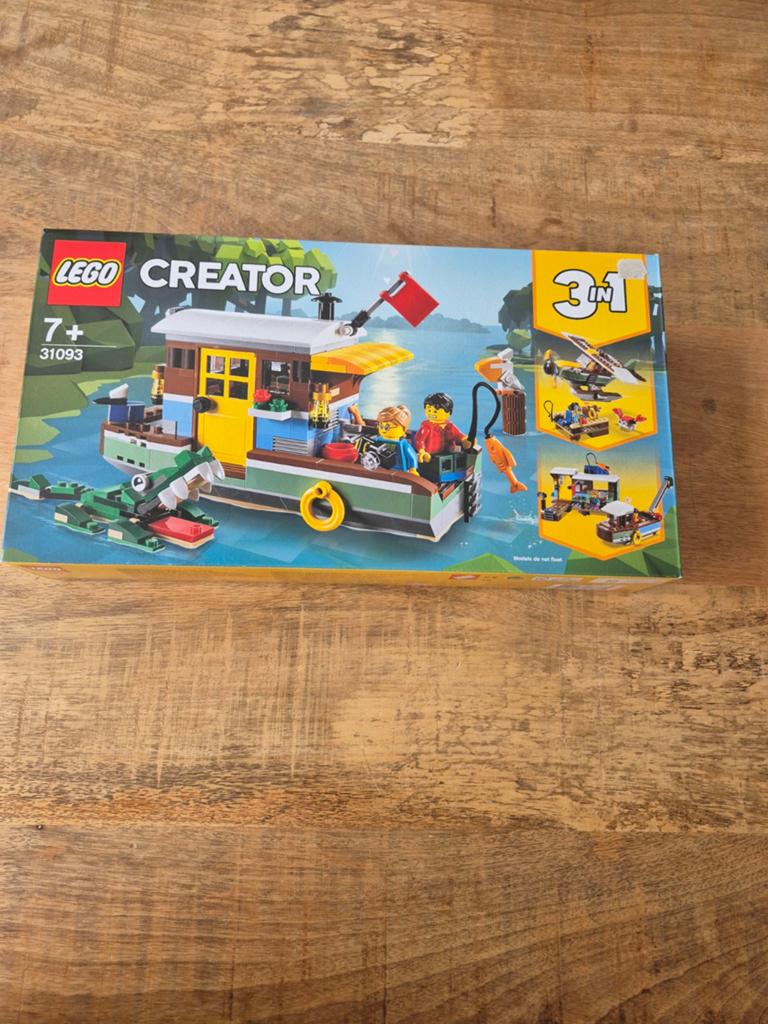 Lego 31093 woonboot creator nieuw in de doos, Lego, Nieuw, Ophalen of Verzenden, Ongeopend/sealed
