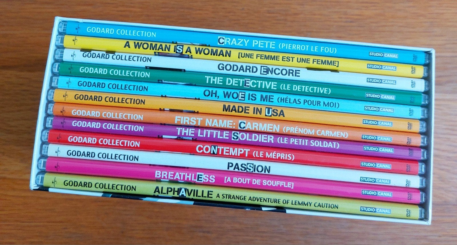 Godard Collection - 12 Films (DVD), Vanaf 16 jaar, Nederlands, Ophalen of Verzenden, Zo goed als nieuw