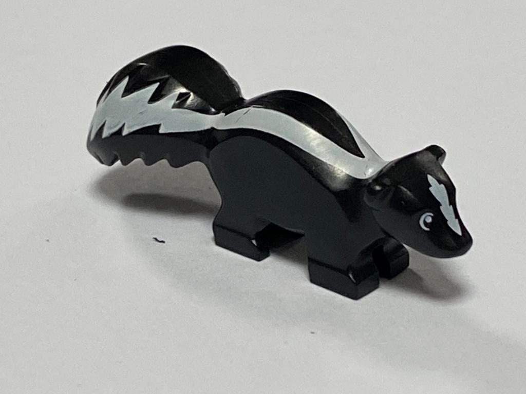 Lego Nieuwe Zwart Stinkdier / Skunk, Overige thema's, Lego, Overige typen, Nieuw