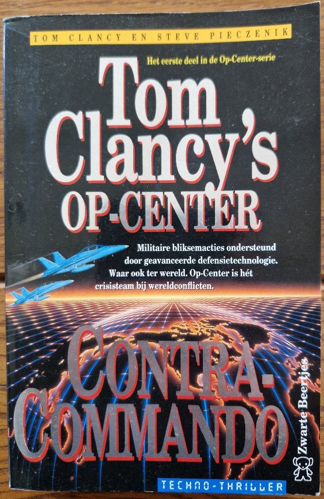 Boek Contra commando van Tom Clancy en Steve Pieczenik, Ophalen of Verzenden, Gelezen, Tom Clancy en Steve Pieczenik
