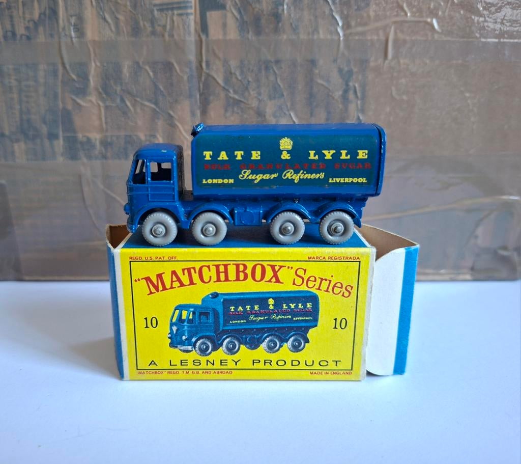 Matchbox 10 sugar container truck gpw, Ophalen of Verzenden, Bus of Vrachtwagen