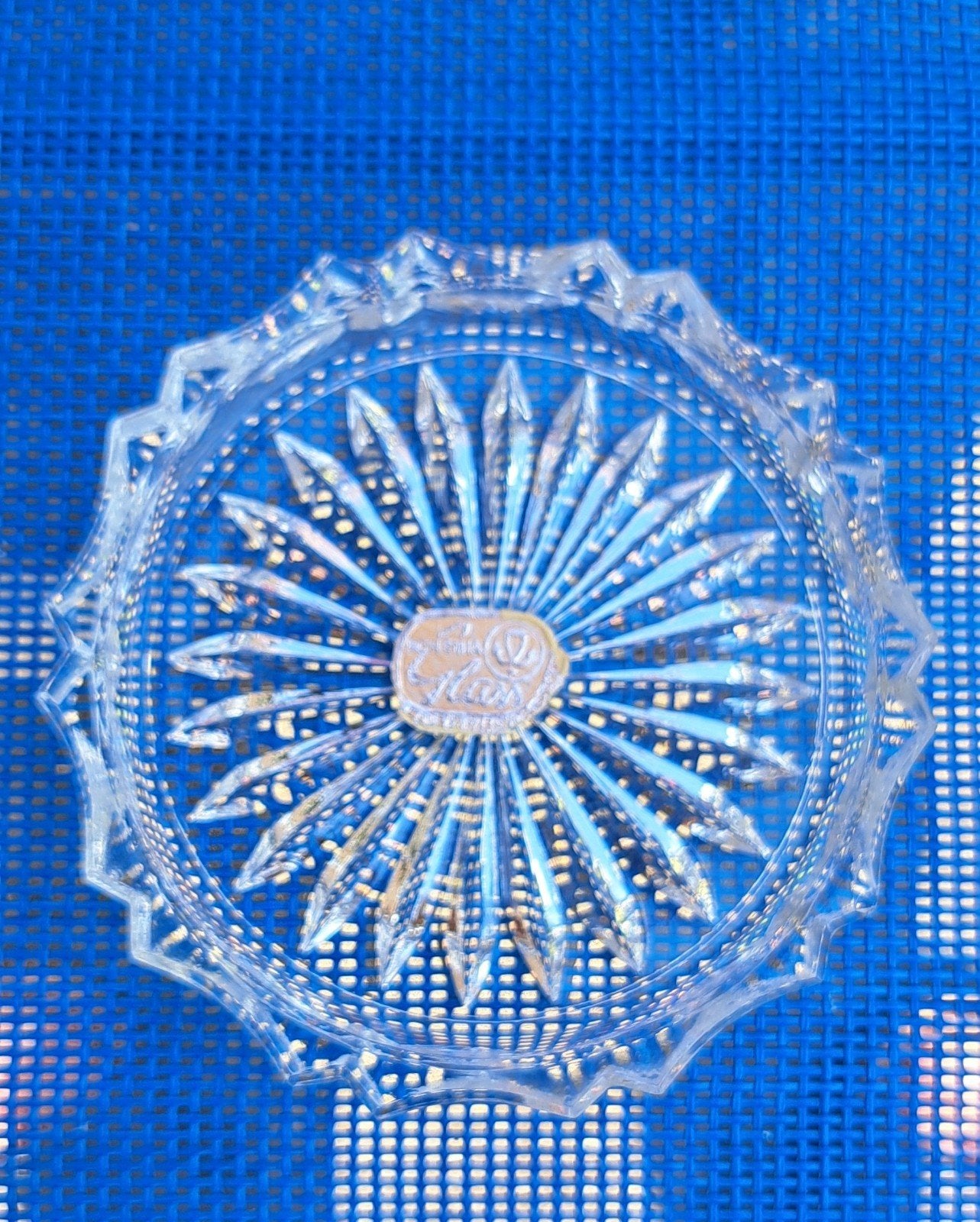 Bohemia Glass (Boheems kristal) onderzetters., Verzamelen, Glas en Borrelglaasjes, Ophalen of Verzenden, Zo goed als nieuw, Overige typen