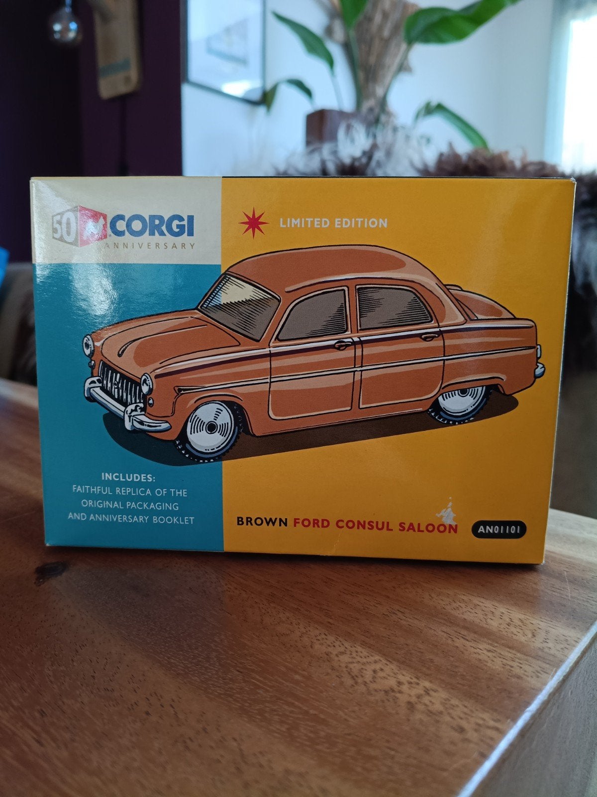 Corgi Toys Ford Consul Saloon miniatuur Limited Edition, Ophalen of Verzenden, Nieuw, Auto, Corgi