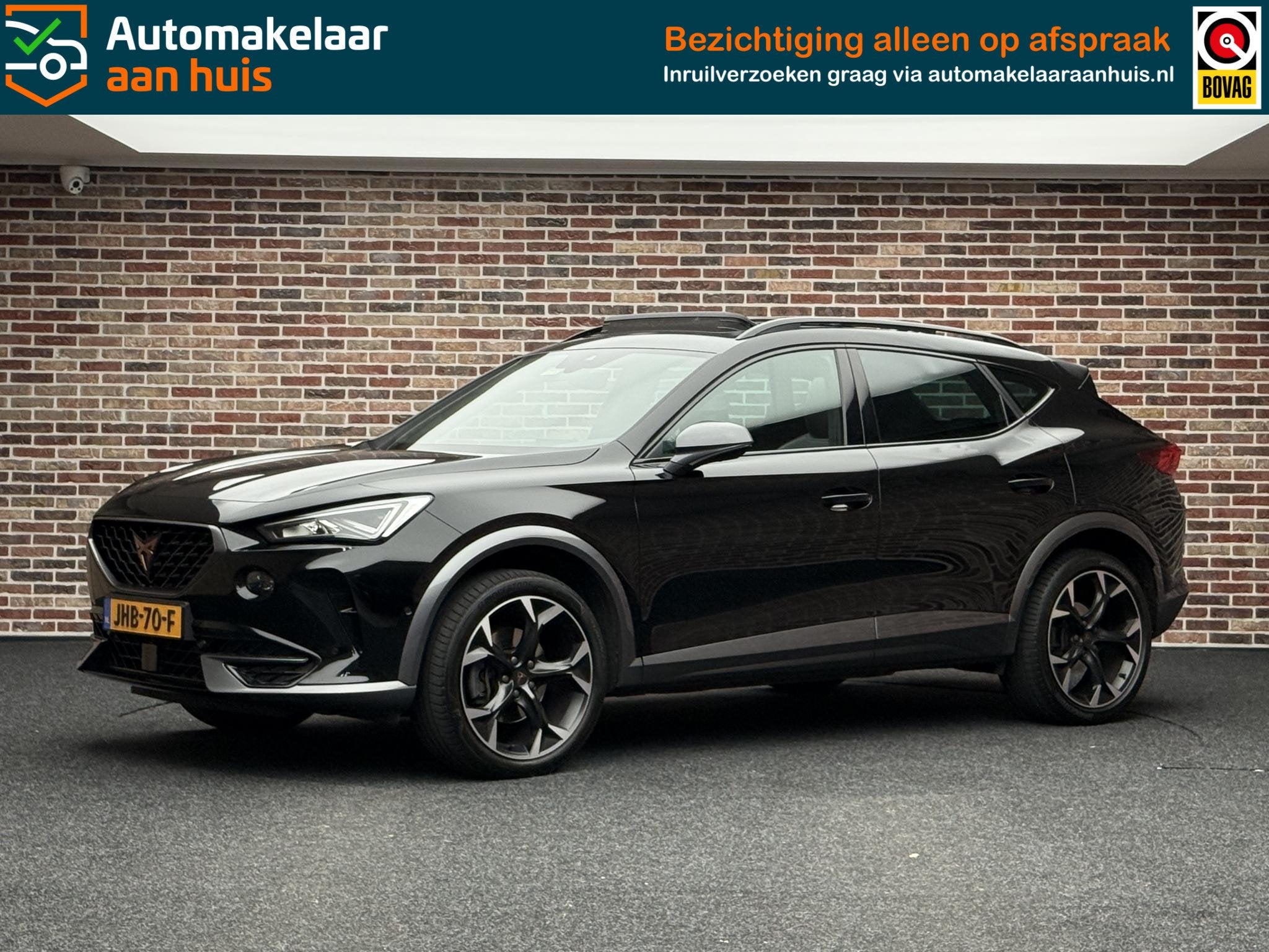 CUPRA Formentor 1.5 TSI Business Edition panorama | stoel-/s, Auto's, Automatische klimaatregeling, 4 cilinders, Zwart, Bedrijf