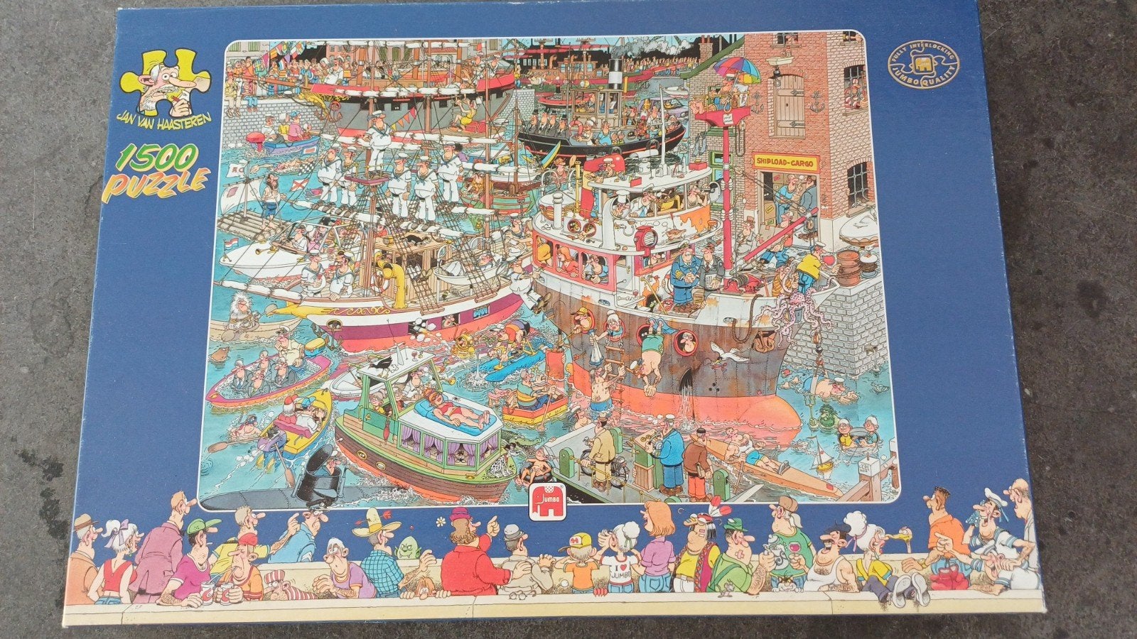 van Haasteren de Haven 1500, Ophalen of Verzenden, 500 t/m 1500 stukjes, Zo goed als nieuw