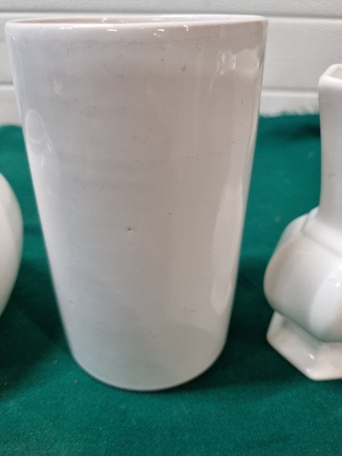 Vaasjes wit drie verschillende aardewerk, Antiek en Kunst, Ophalen of Verzenden