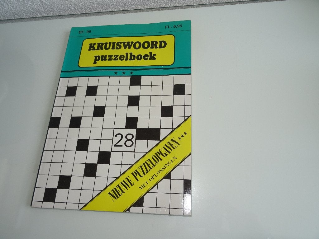 DENKSPORT - KRUISWOORDPUZZELS (Nieuw), Ophalen, Minder dan 500 stukjes, Nieuw