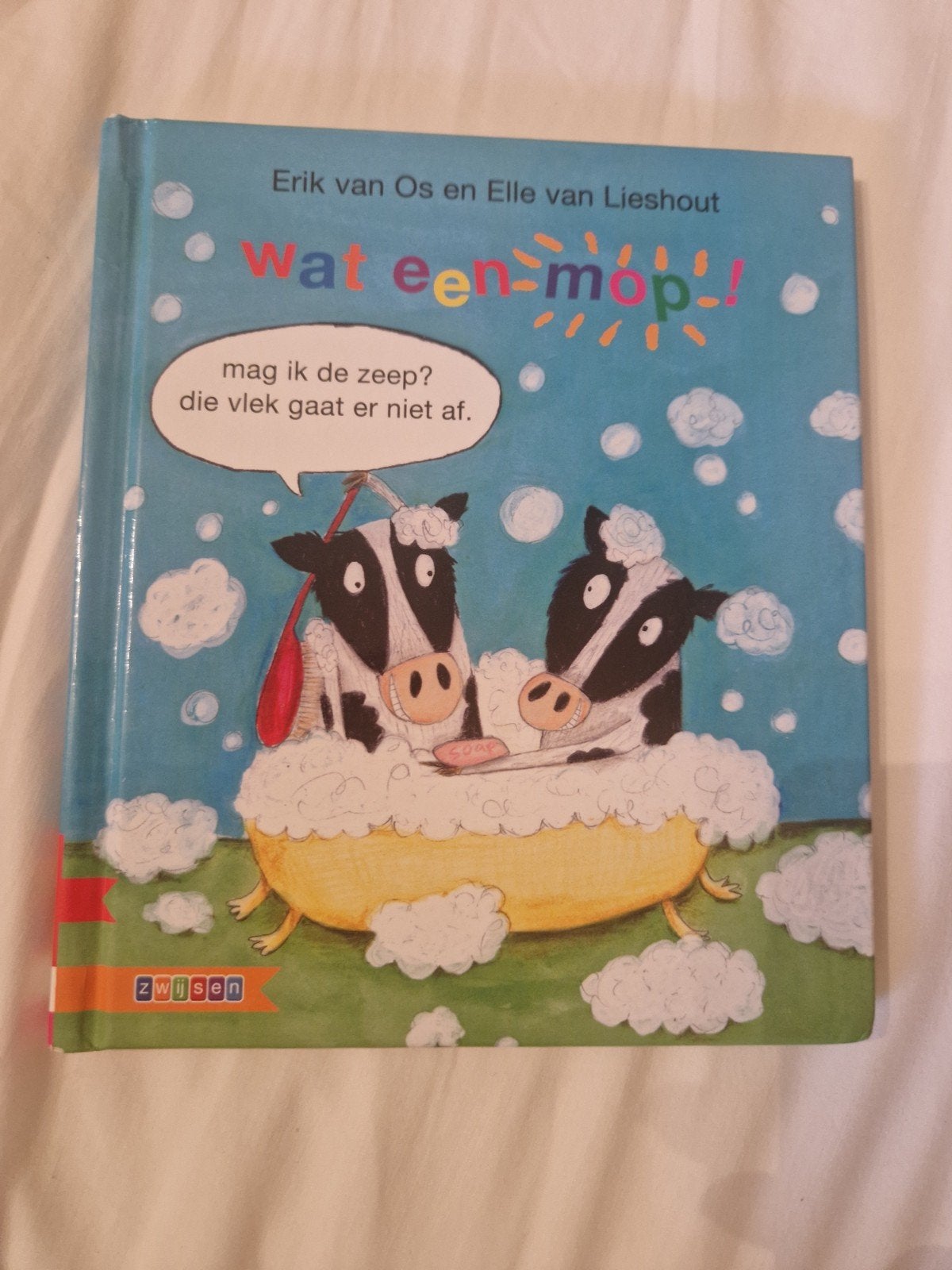 Erik van Os - Wat een mop!, Fictie algemeen, Ophalen of Verzenden, Zo goed als nieuw, Erik van Os; Elle van Lieshout