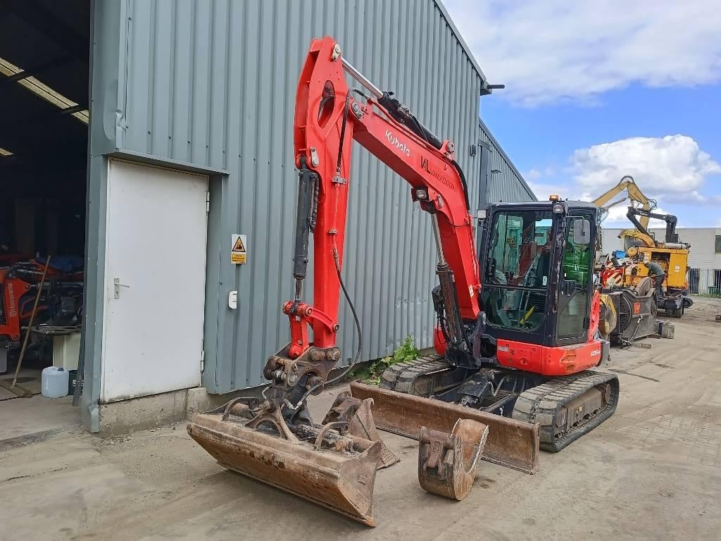 Kubota KX 057-4 5,7 ton mini graver midi excavator bagger, Zakelijke goederen, Machines en Bouw | Kranen en Graafmachines, Graafmachine