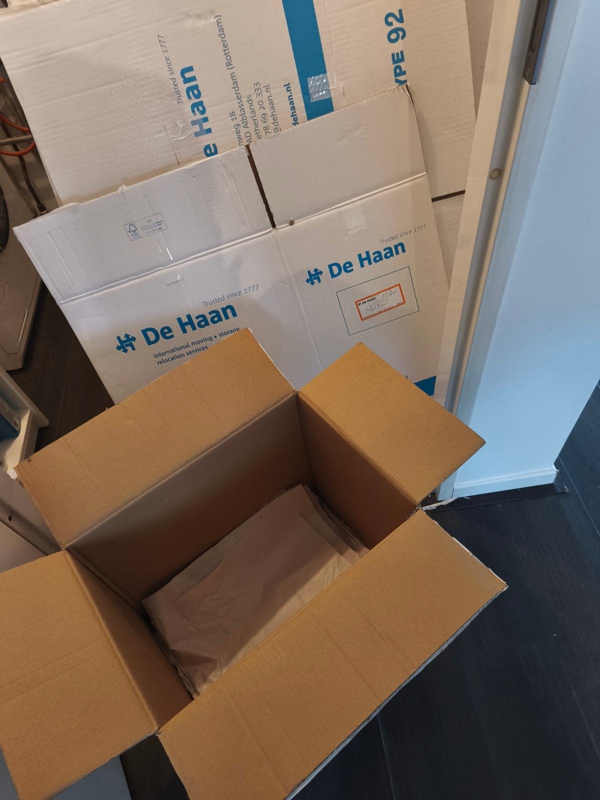 Verhuisdozen De Haan - Diverse maten, 40 tot 60 cm, 50 tot 75 cm, Ophalen of Verzenden, 35 tot 50 cm