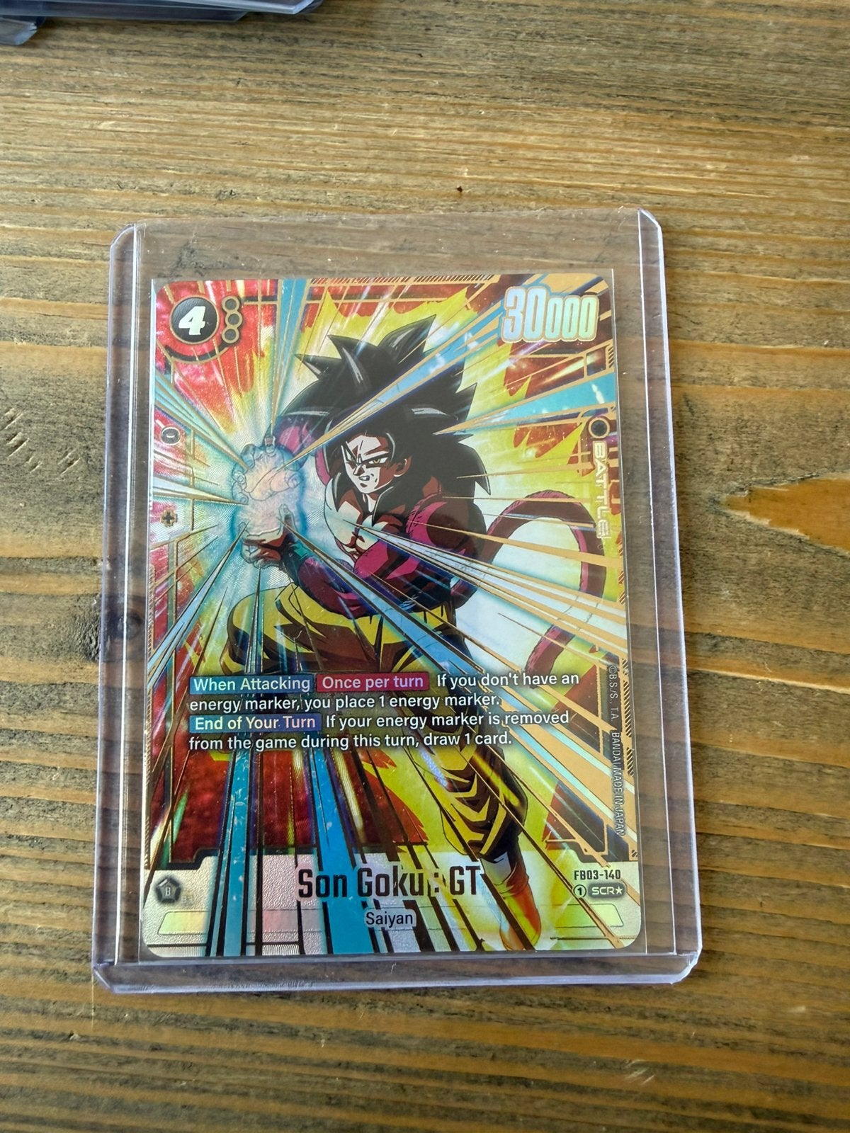 Dragon Ball fusion world FB03-140 alt art, Ophalen of Verzenden, Zo goed als nieuw