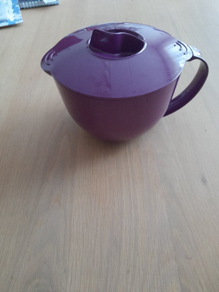 Tupperware Micro Maatkan, Huis en Inrichting, Keuken | Tupperware, Gebruikt, Paars, Overige typen, Ophalen of Verzenden