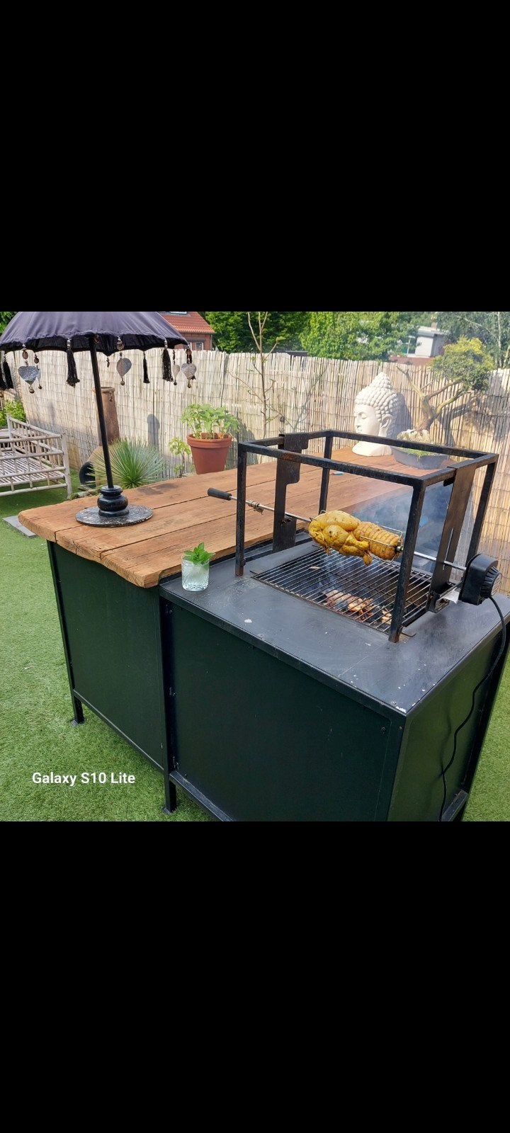 buiten keuken bbq in 3 delen plus draai grill, Ophalen of Verzenden, Ff iets anders, Info@ff-ietsanders.nl, 5051CM