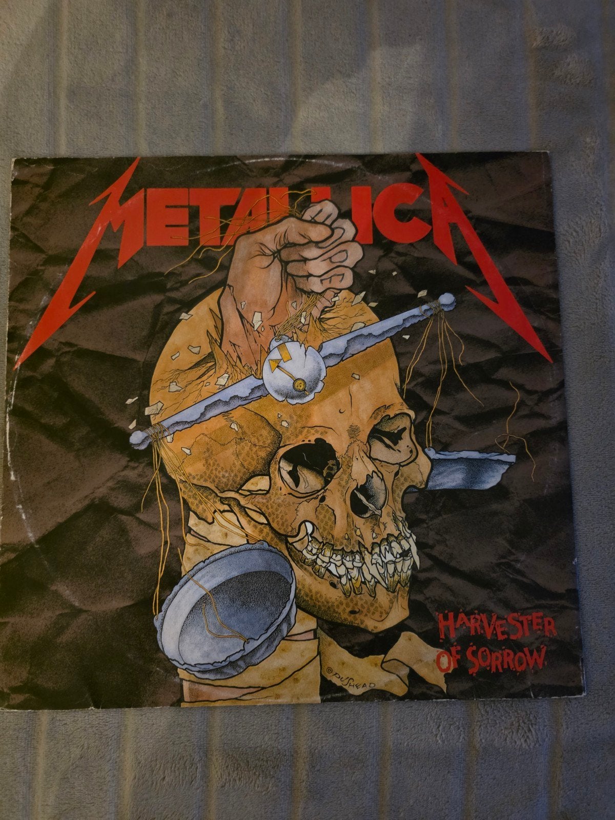 Metallica - Harvester of Sorrow EP (1988) Vinyl, Ophalen of Verzenden, Gebruikt, Heavy metal, EP