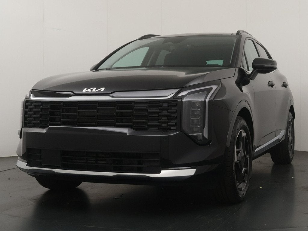 Kia Sportage 1.6 T-GDi Hybrid DynamicPlusLine €5.000,- voo, Auto's, Kia, Zwart, 4 cilinders, Leder en Stof, 1560 kg