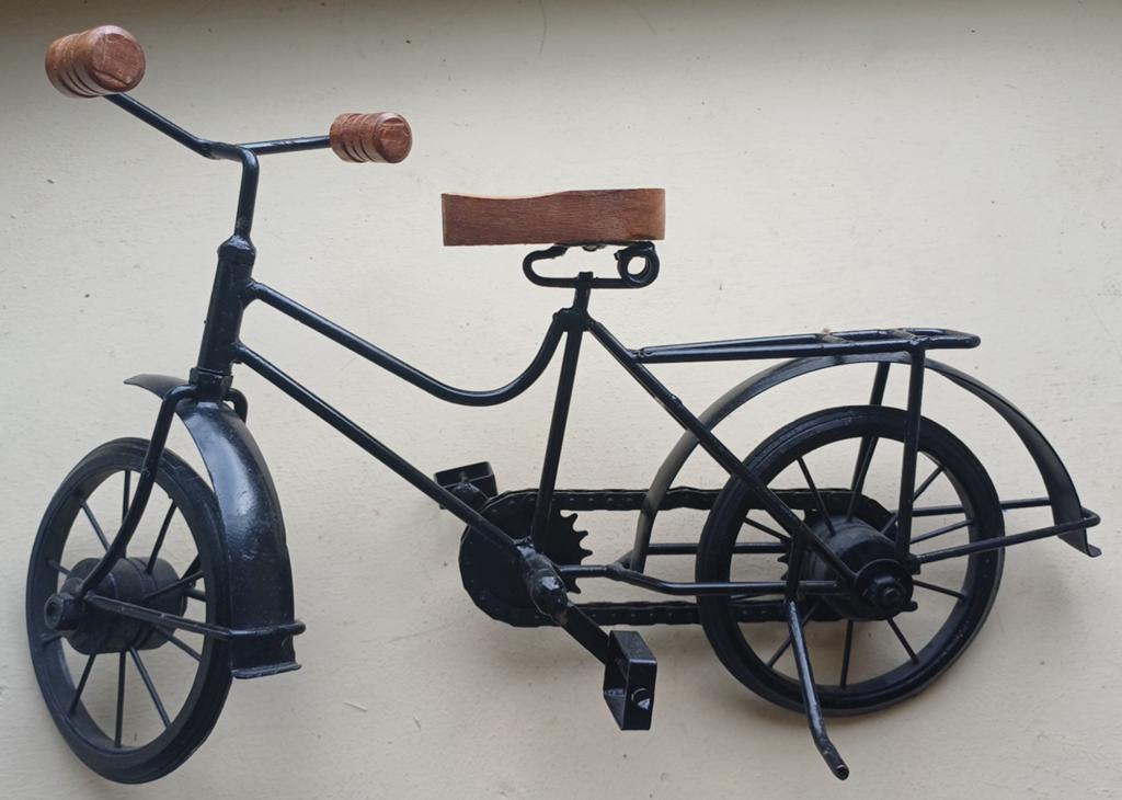 Mooi en stevig schaalmodel van een fiets met veel details, Ophalen of Verzenden