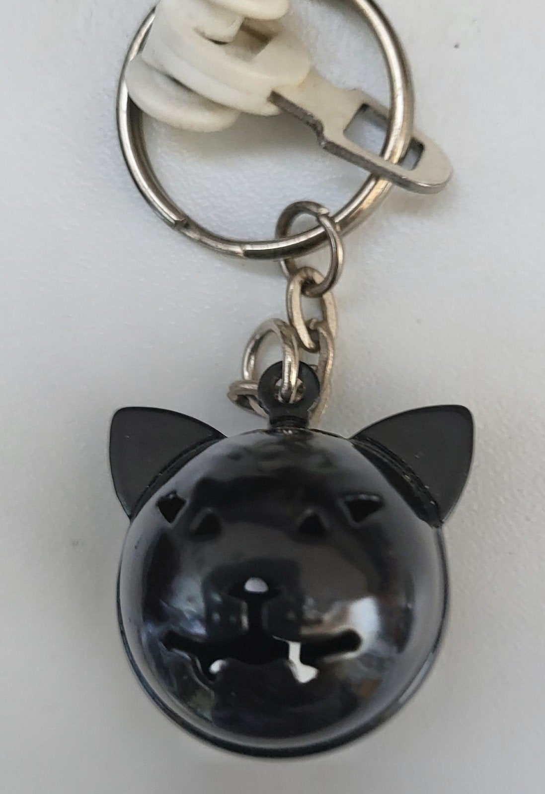 Leuke zwarte kat sleutelhanger, Verzamelen, Ophalen of Verzenden, Gebruikt, Dier of Natuur