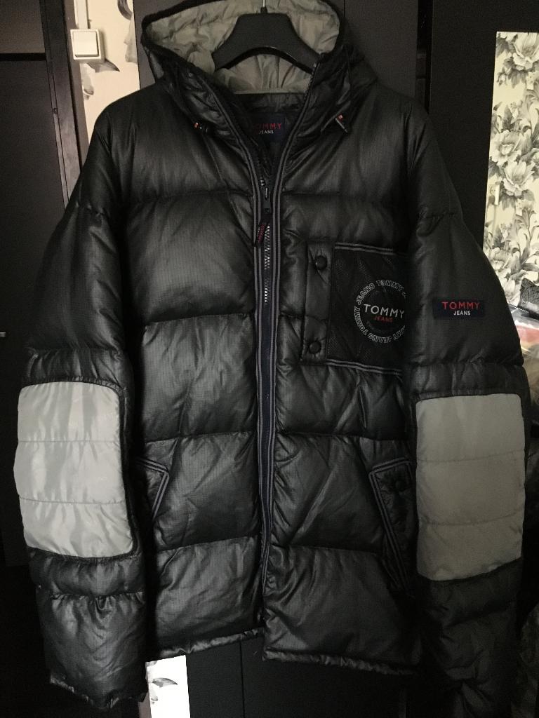 Originele TOMMY HILFIGER Kwaliteits-Winterjas XL, Kleding | Heren, Jassen | Winter, Verzenden, Zo goed als nieuw, Maat 56/58 (XL)