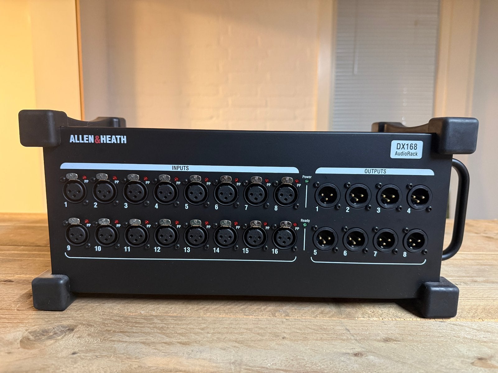 Allen & Heath SQ-5 + DX168 + Flightcase + CAT | Nieuwstaat, Ophalen, Zo goed als nieuw, 10 tot 20 kanalen