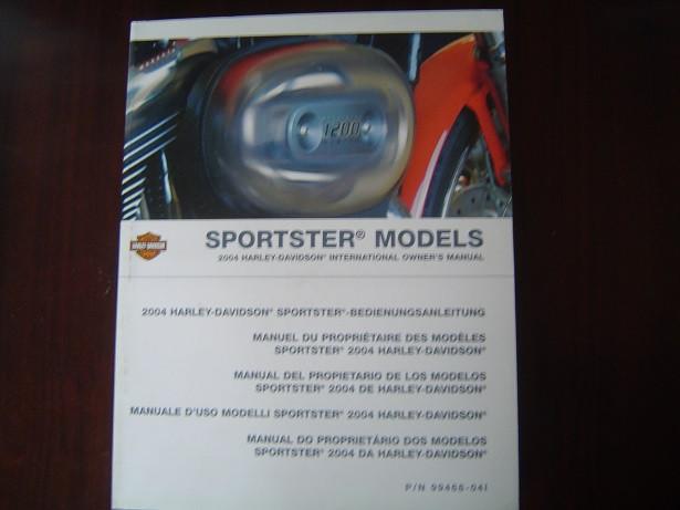 HARLEY DAVIDSON 2004 SPORTSTER owner's manual, Ophalen of Verzenden, Harley-Davidson of Buell