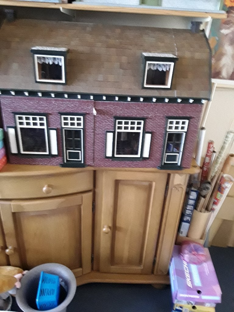 Poppenhuizen kruidenier, Verzamelen, Poppenhuizen en Toebehoren, Ophalen, Poppenhuis