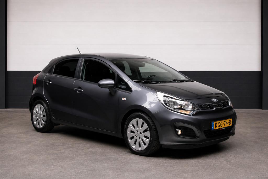 Kia RIO 1.4 CVVT Super Pack l Airco Elek Pak PDC, Auto's, Voorwielaandrijving, Euro 5, 450 kg, Gebruikt