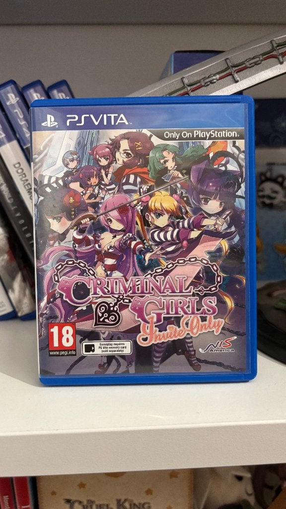 Criminal Girls Invite Only ps vita, Avontuur en Actie, Vanaf 18 jaar, 1 speler, Ophalen of Verzenden