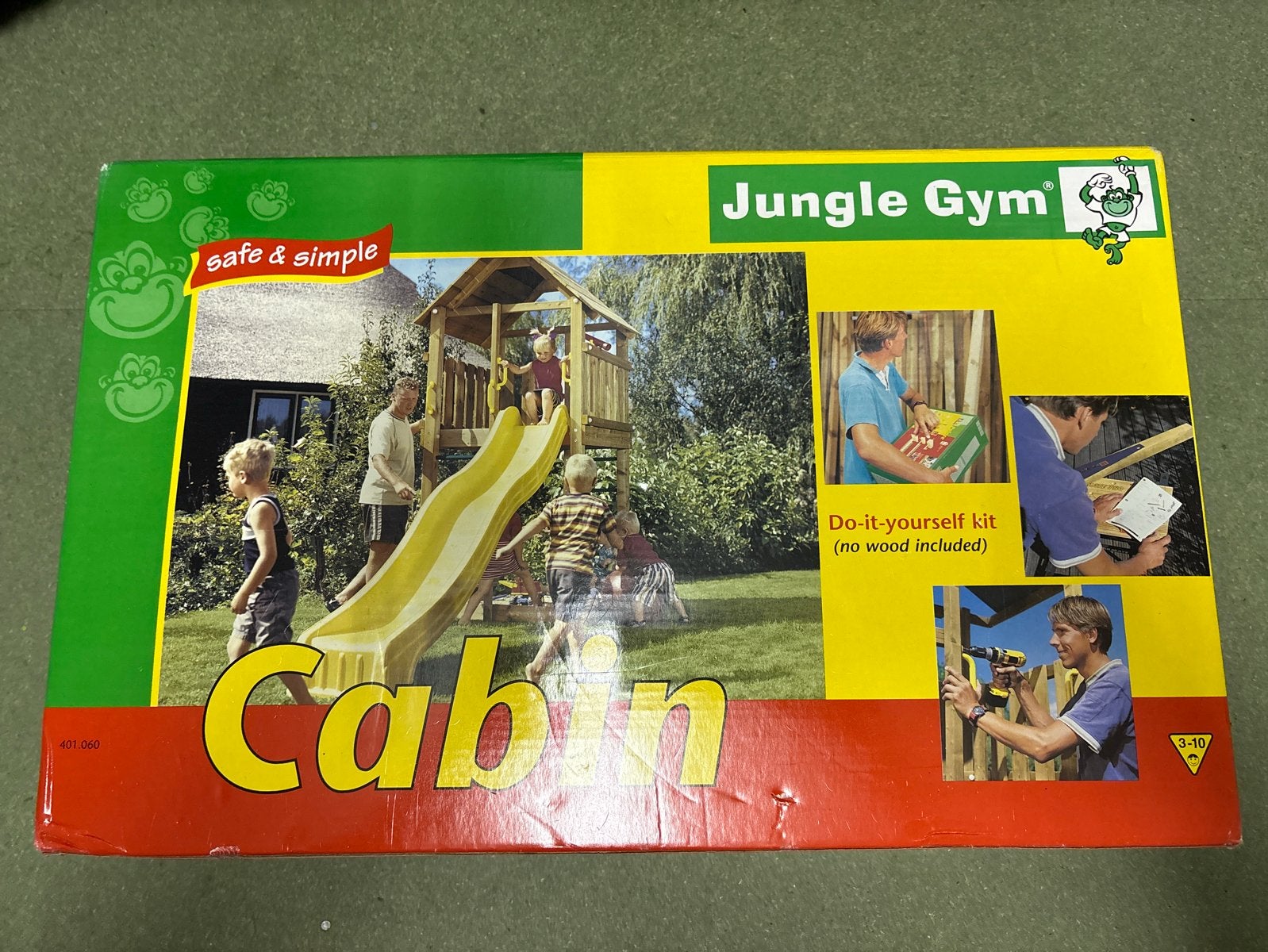Jungle Gym Cabin DIY Speeltoestel Kit (excl. hout), Ophalen of Verzenden, Nieuw, Klimwand