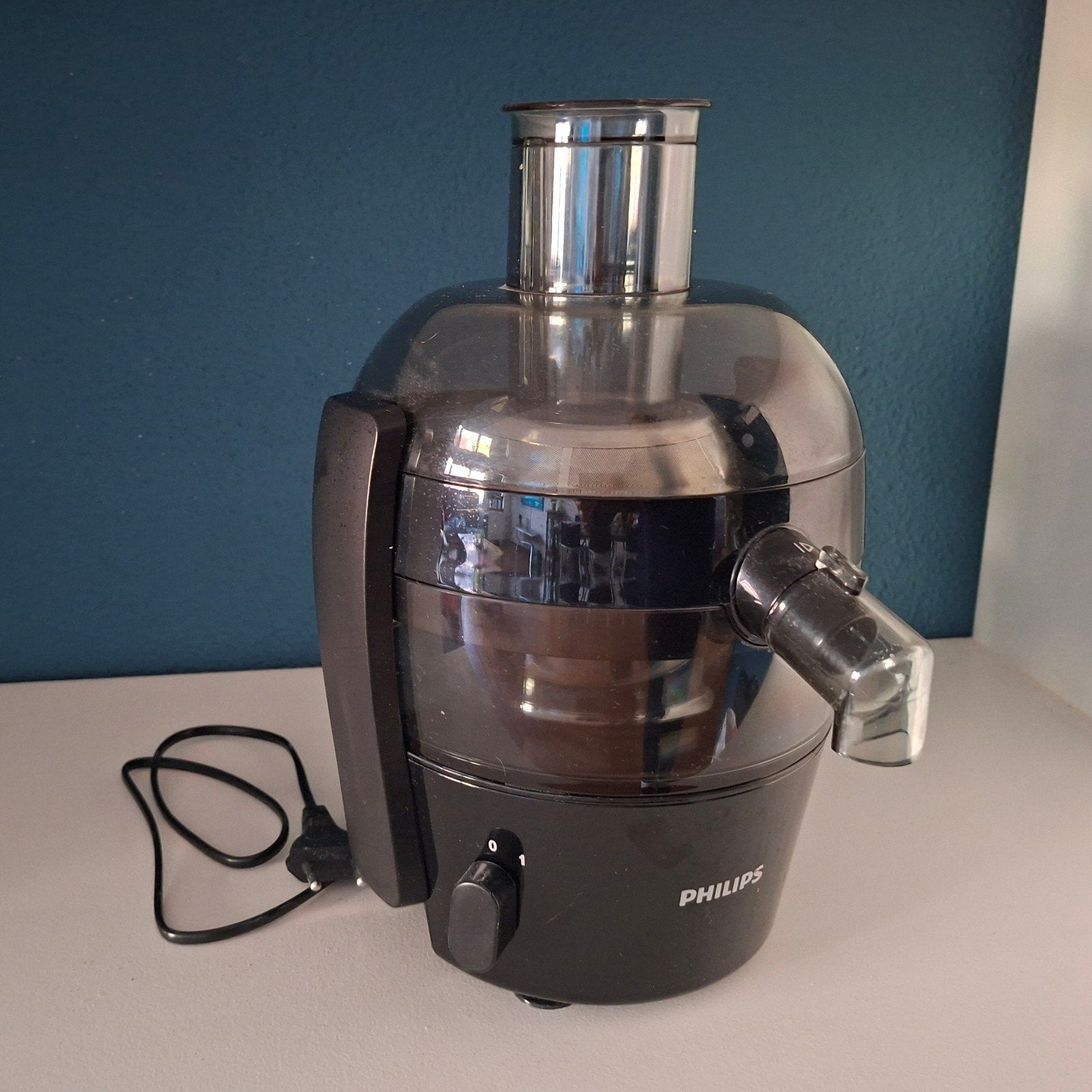 Philips sapcentrifuge 2 x gebruikt, Ophalen of Verzenden, Zo goed als nieuw, Sapcentrifuge