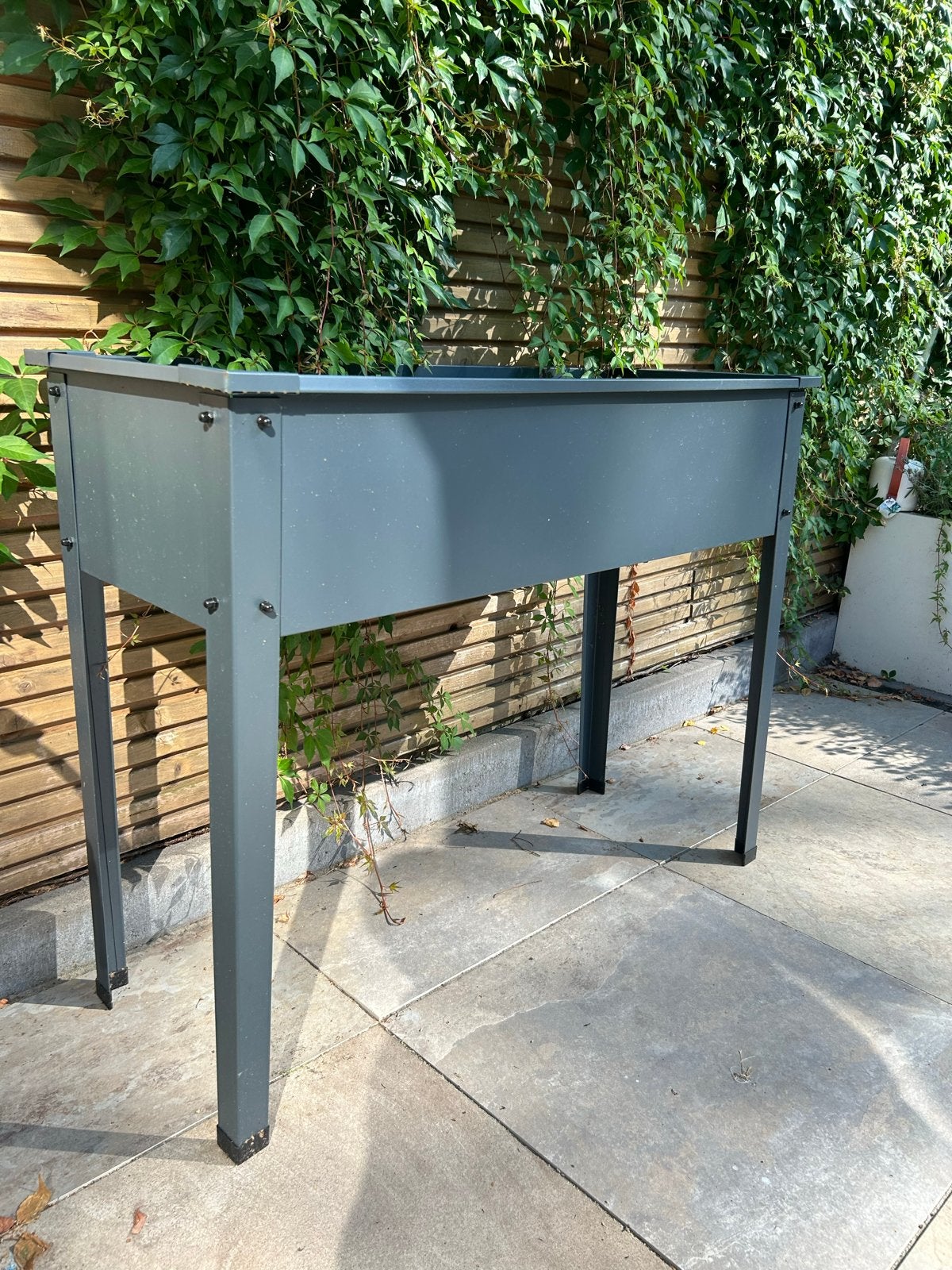 Stalen Kweekbak / Plantenbak - 80L, 100x40x80 cm, Ophalen, Gebruikt, 100 cm of meer, Metaal
