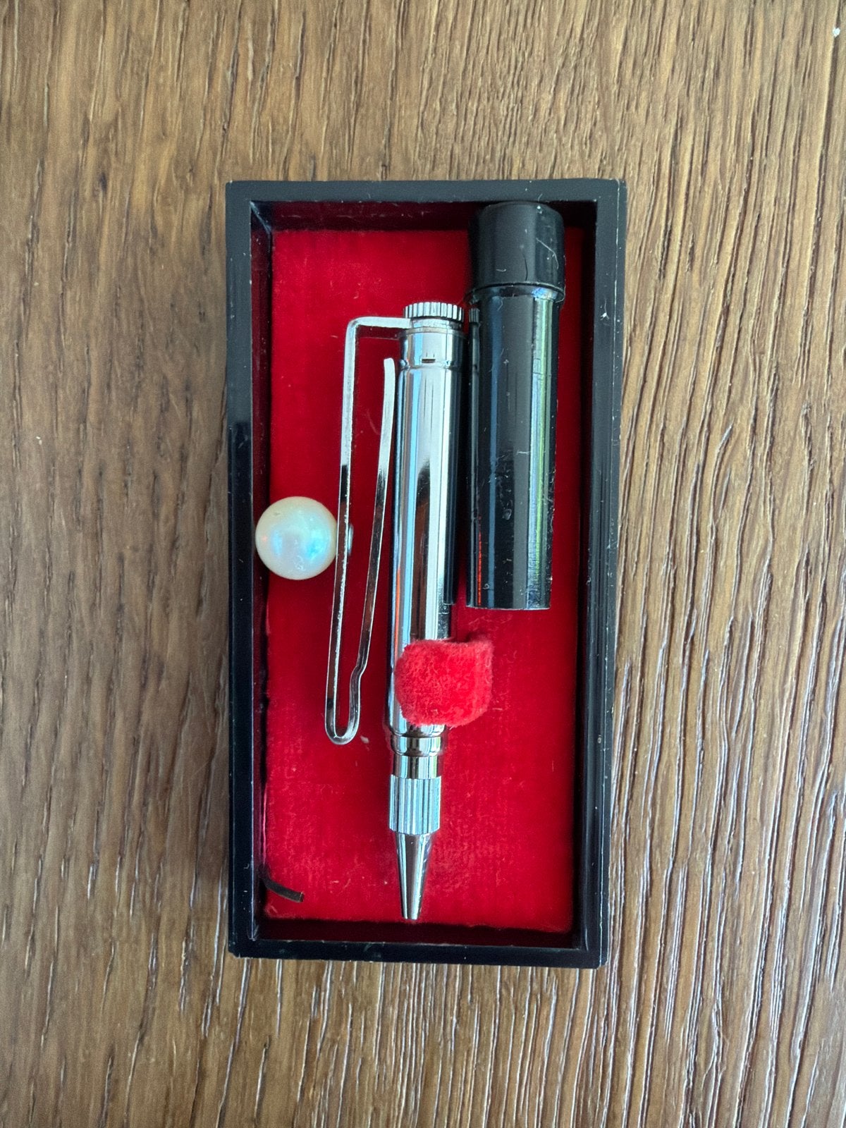 Vintage Vulpotlood met Doosje en Reserve Vullingen, Overige merken, Gebruikt, Vulpotlood, Met doosje