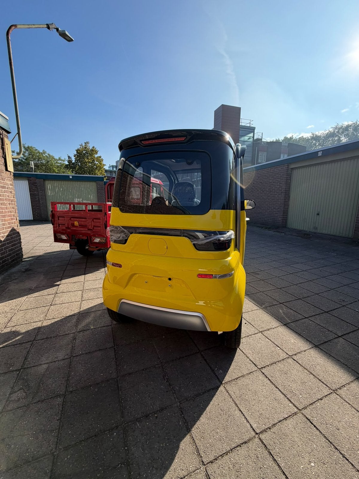 Overdekte scootmobiel nieuw met garantie en factuur, Diversen, Zo goed als nieuw, 16 km/u of meer, 46 km of meer, Ophalen