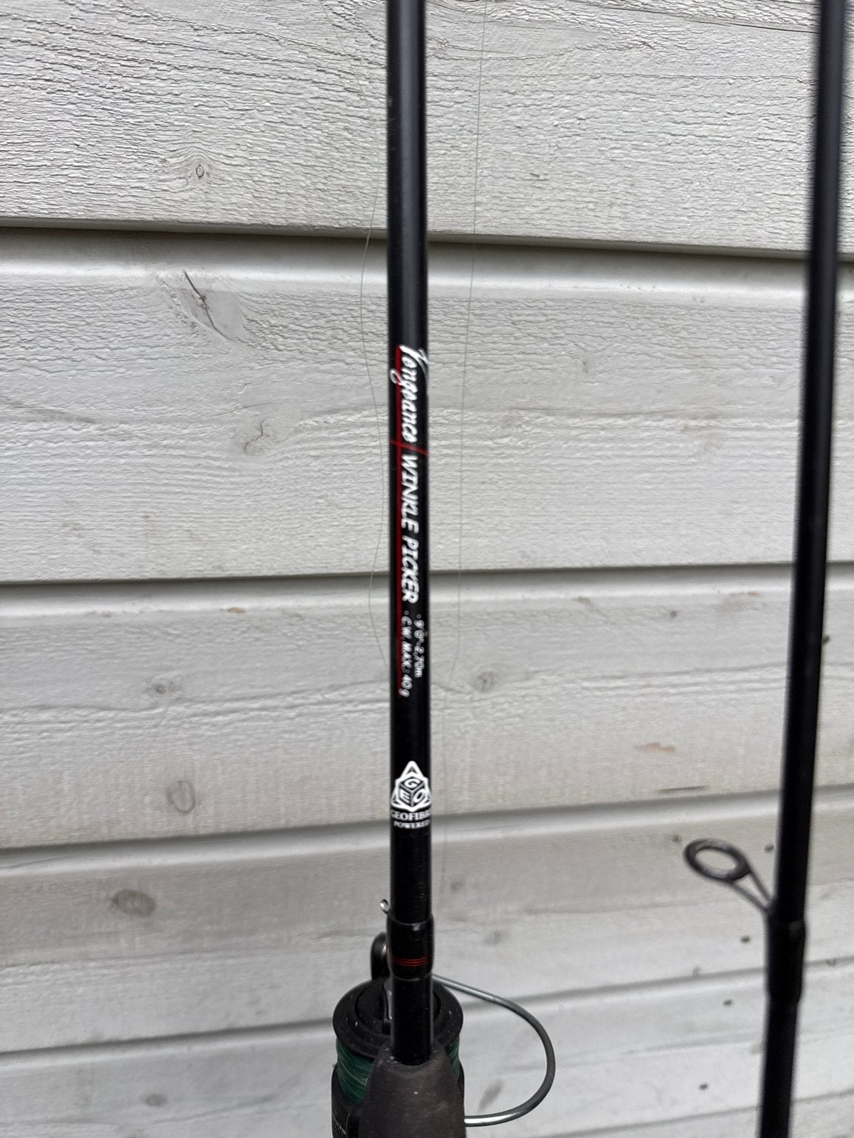 Shimano Vengeance Winkle Picker 2.70m 40g met molen, Ophalen, Gebruikt, Werphengel