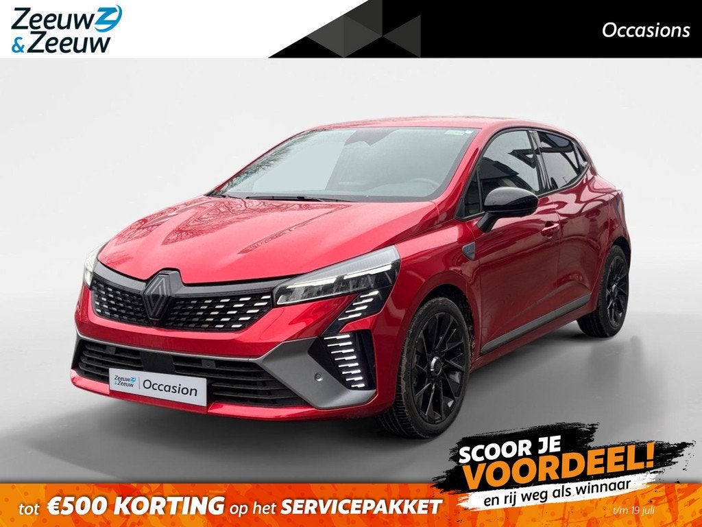 Renault Clio 1.6 E-Tech Full Hybrid 145 esprit Alpine AUTOMA, Auto's, Renault, Bedrijf, Te koop, Clio, 360° camera, ABS, Achteruitrijcamera