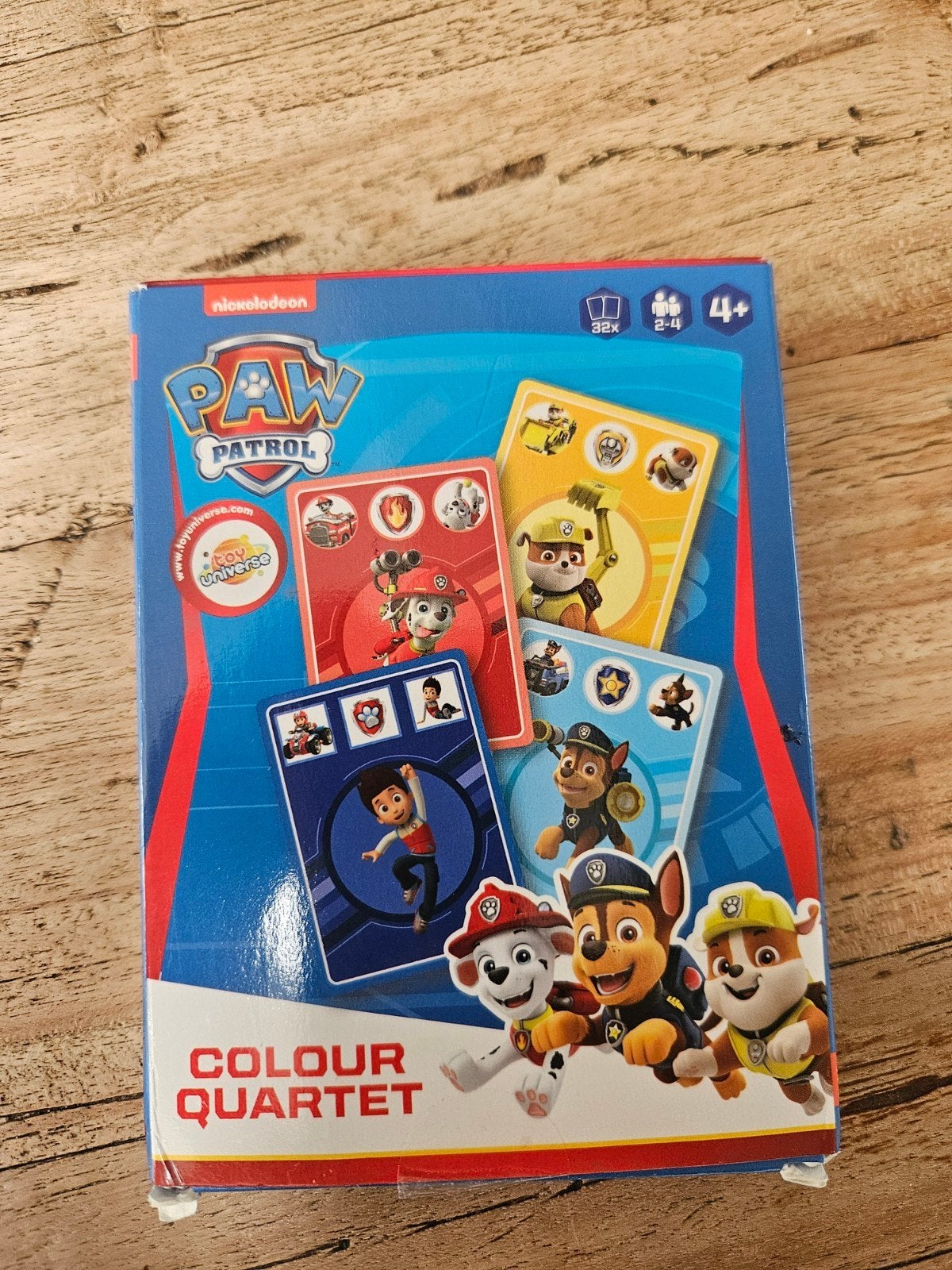 Paw Patrol kwartet, Verzamelen, Ophalen of Verzenden, Zo goed als nieuw, Kwartet(ten)
