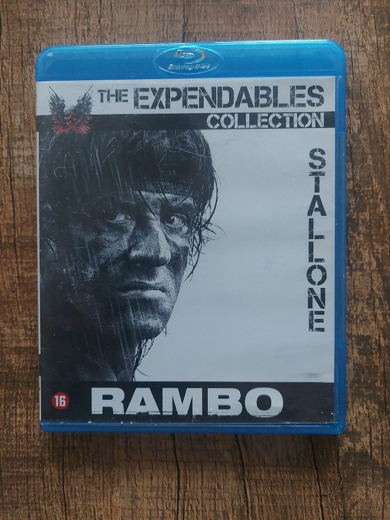 Blue ray disc / Rambo - met Silvester Stallone, Ophalen of Verzenden, Gebruikt, Actie