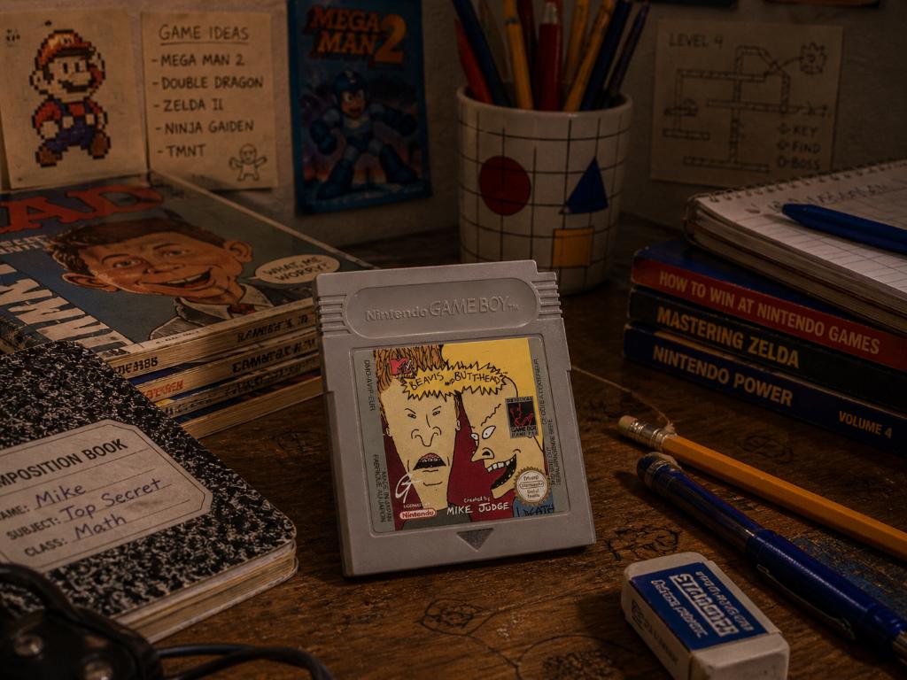 Gameboy - Beavis And Butthead MTV - Cart, Avontuur en Actie, Gebruikt, 1 speler, Ophalen of Verzenden
