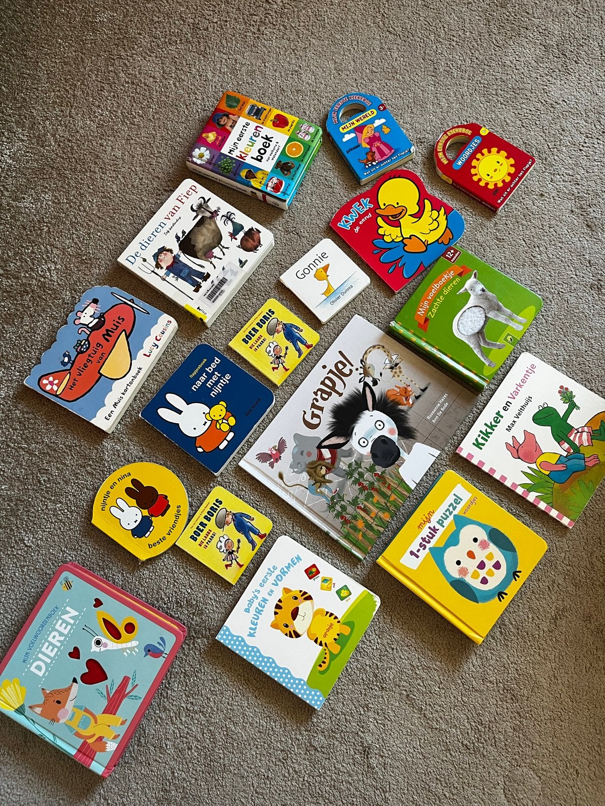 Babyboekjes - Diverse titels en condities, Boeken, Ophalen of Verzenden, Gelezen, Uitklap-, Voel- of Ontdekboek, 0 tot 6 maanden