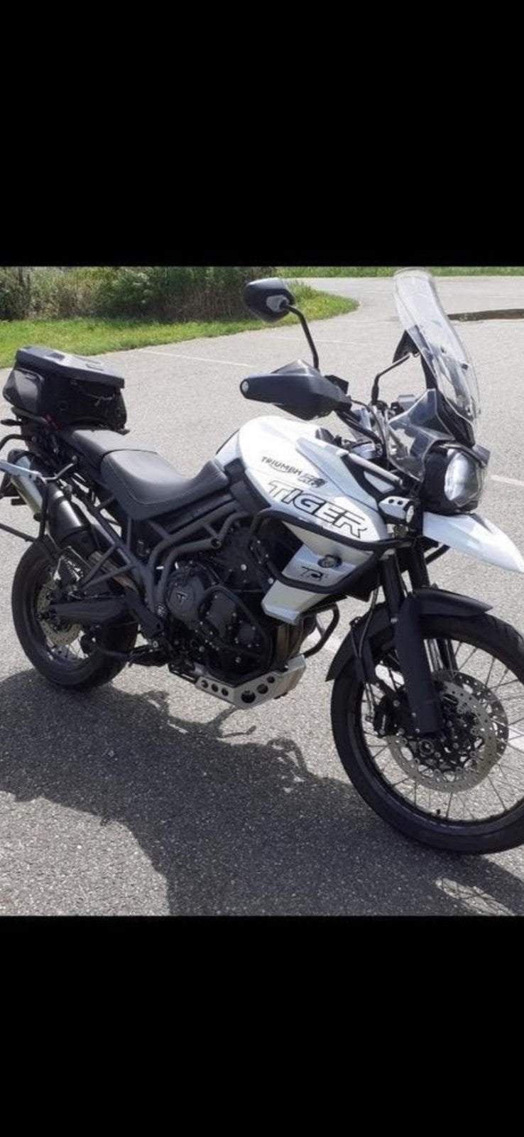Triumph Tiger 800 XCX '19 Led dashboard Koffers ect., Ophalen, Gebruikt