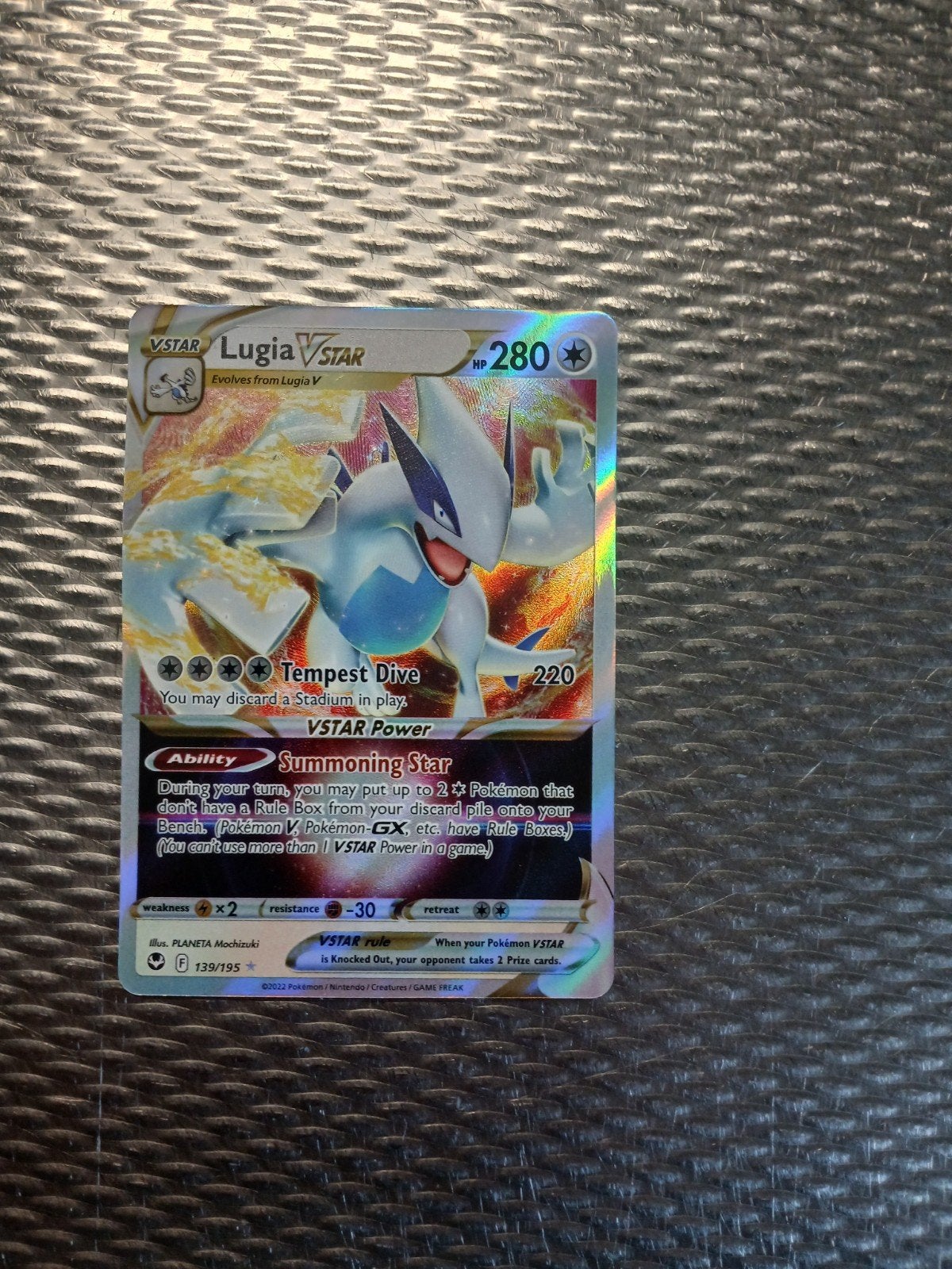 Lugia VStar, Ophalen, Nieuw, Losse kaart