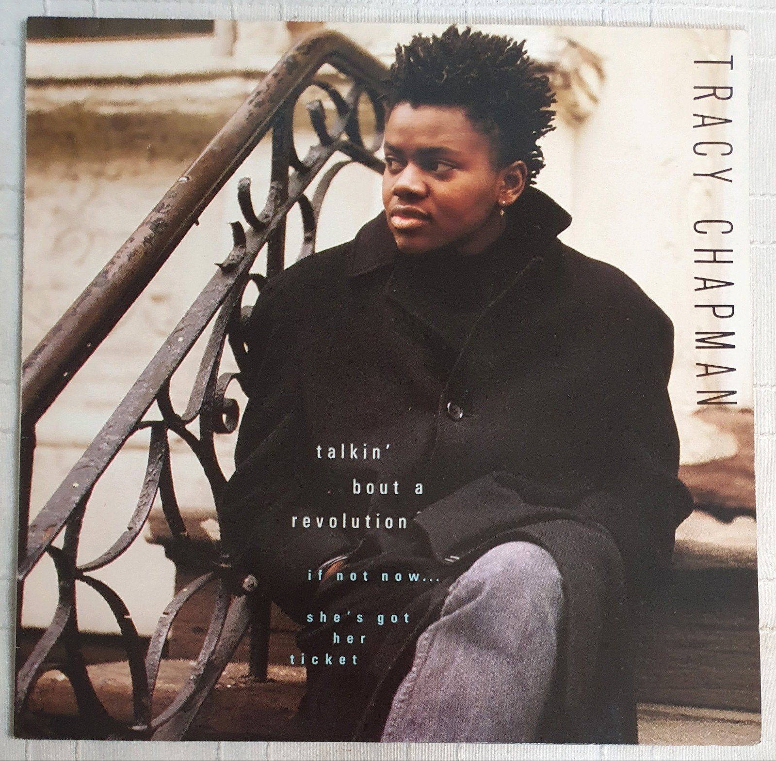 Vinyl 12" - Tracy Chapman - Talkin' bout a revolution - 1988, Verzenden, Zo goed als nieuw, EP, Folk