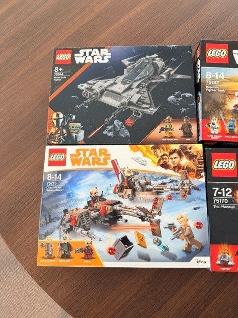 star wars sets zonder minifiguren 75346 75215 75182 75170, Star Wars, Lego, Overige typen, Nieuw