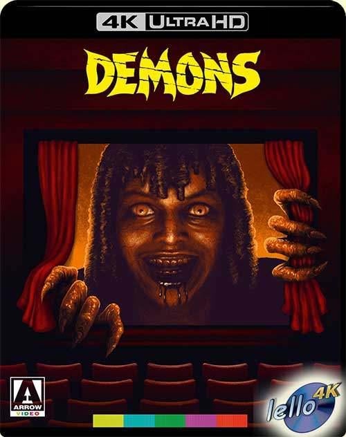 Blu-ray 4K: Lamberto Bava's Demons 1 (1985) UK niet NLO, Ophalen of Verzenden, Nieuw in verpakking, Horror