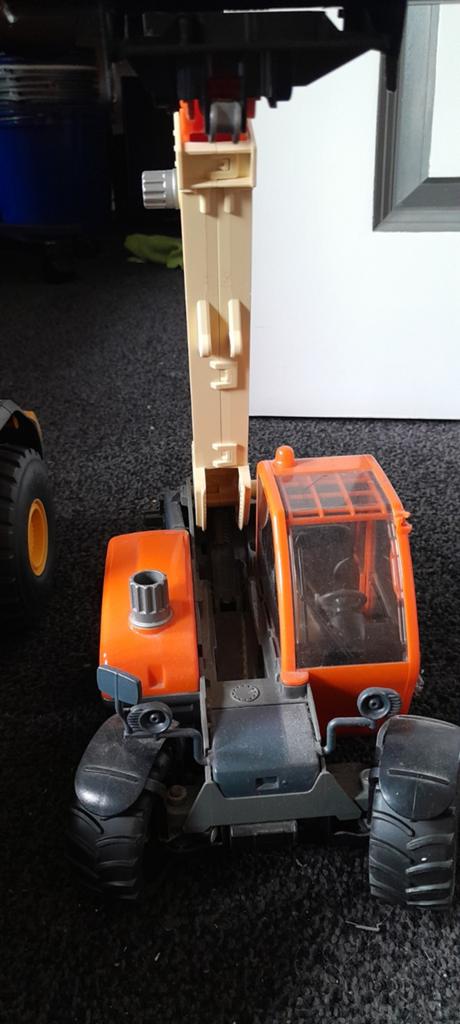 3 machines: shovel, verreiker en aanhanger bruder, Ophalen of Verzenden, Nieuw