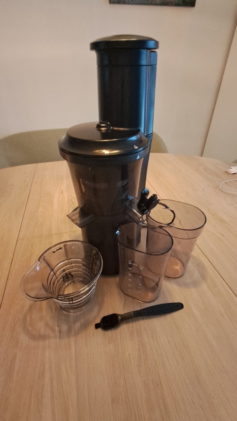 COOK-IT Slow juicer 700 ml, Ophalen, Zo goed als nieuw, Vaatwasserbestendig, Minder dan 1 liter