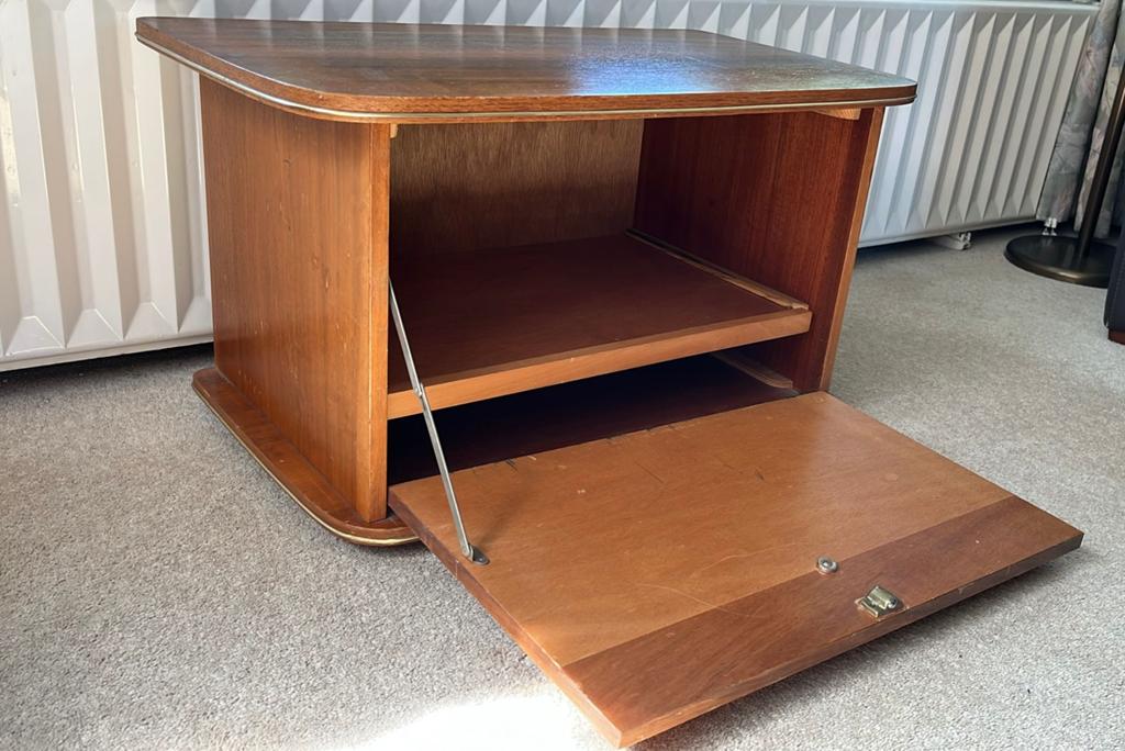 Retrokastje, Huis en Inrichting, Ophalen, 50 tot 100 cm, Zo goed als nieuw, Minder dan 100 cm