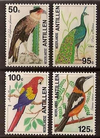 Nederlandse Antillen 1052/5 postfris Vogels 1994, Postzegels en Munten, Ophalen of Verzenden, Postfris