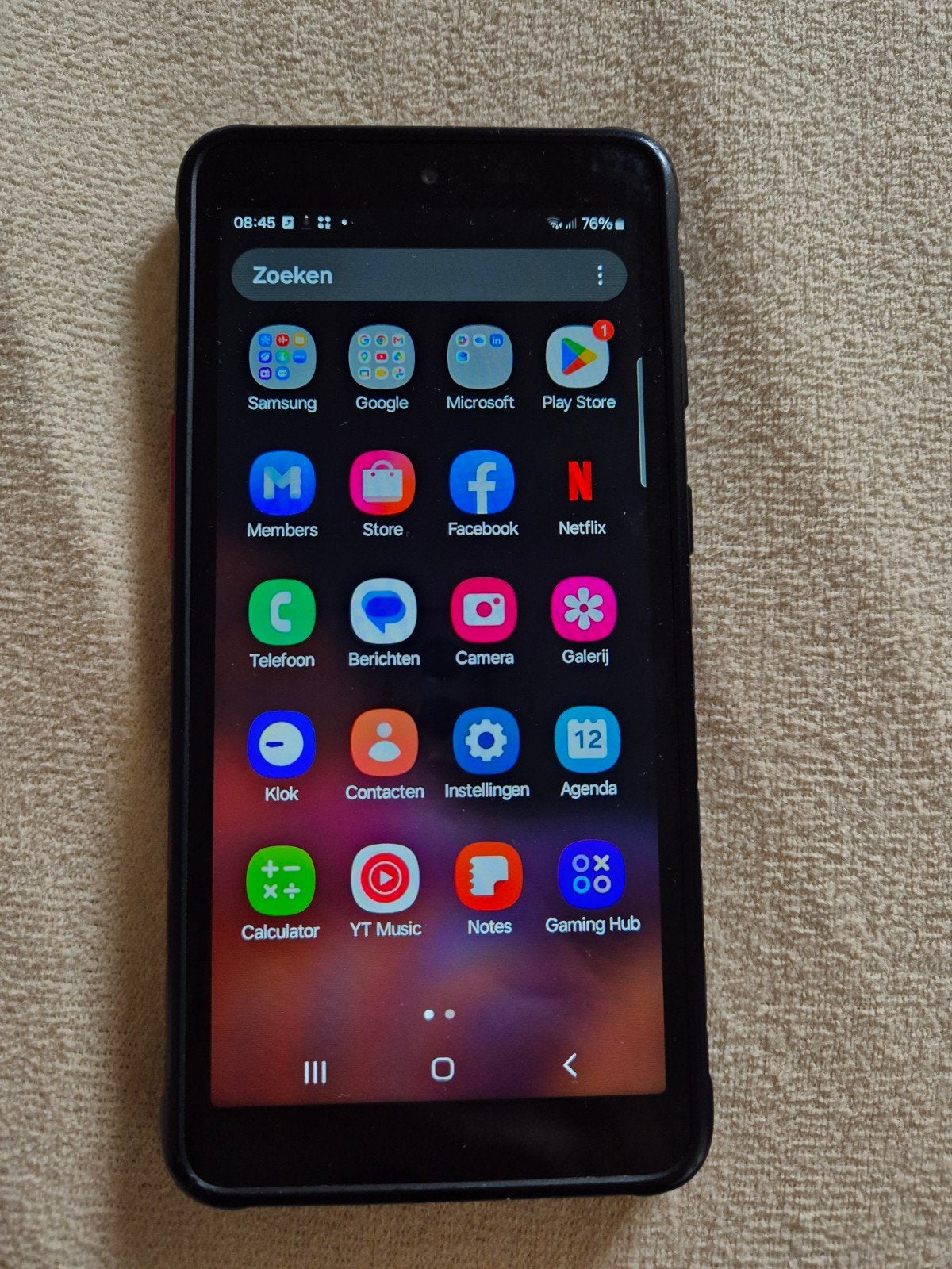Samsung Galaxy XCover 5 Enterprise Edition -, Ophalen, Overige modellen, Zwart, Touchscreen