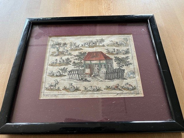 Cent's Prent, Verzamelen, Foto's en Prenten, Ophalen of Verzenden, Voor 1940, Gebruikt, Overige onderwerpen