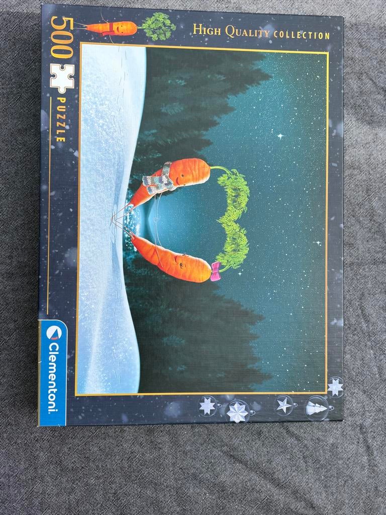Clementoni 500 stukjes puzzel - Winterwortels, Ophalen, Minder dan 500 stukjes, Zo goed als nieuw, Legpuzzel